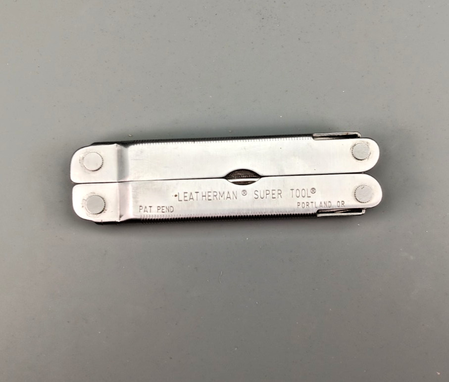 Vtg 1995 Pat Pending LEATHERMAN Super Multi Tool 10 Blade