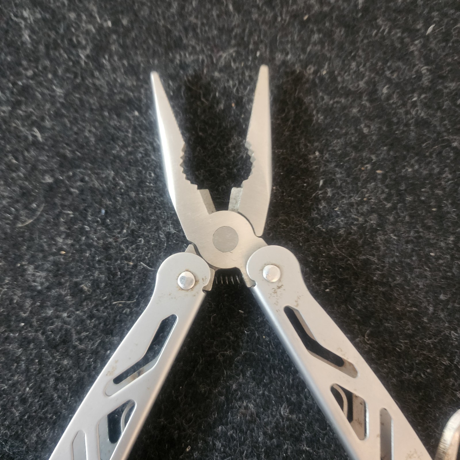 Ozark Trail Multi Tool Pliers Knife Screwdrivers w/ Nylon Belt Pouch