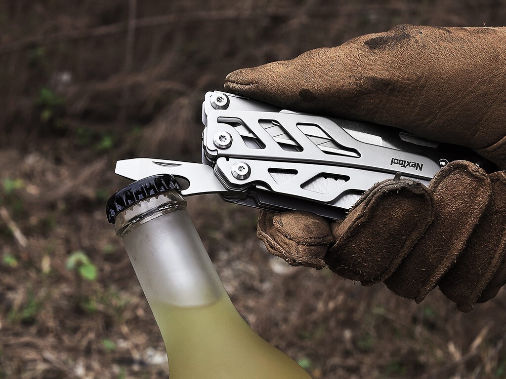 NexTool Flagship Pro Multitool Stainless Handles Several Essential Tools Locking