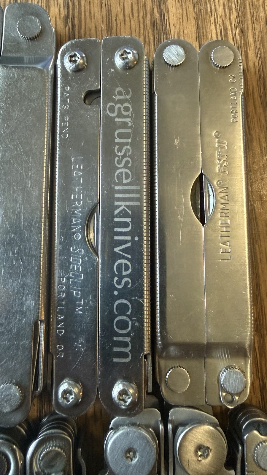 leatherman multi tool, Super tool,bond,curl, Juice, Rebar. Pocket Knife Lot.