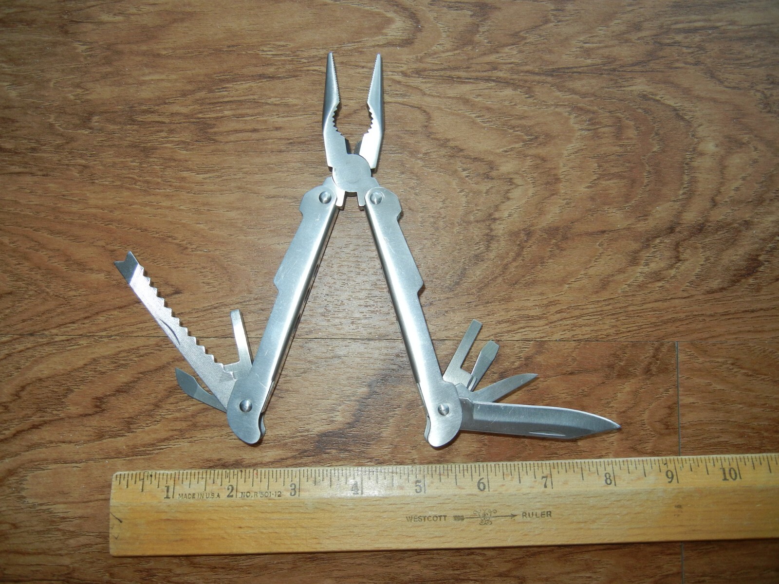 American Camper Stainless Steel Multi Tool, Excellent Condition