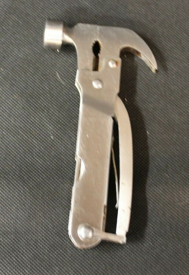 Multi Tool With Hammer, 5.5″ long x 2.75″ Wide @ hammer head
