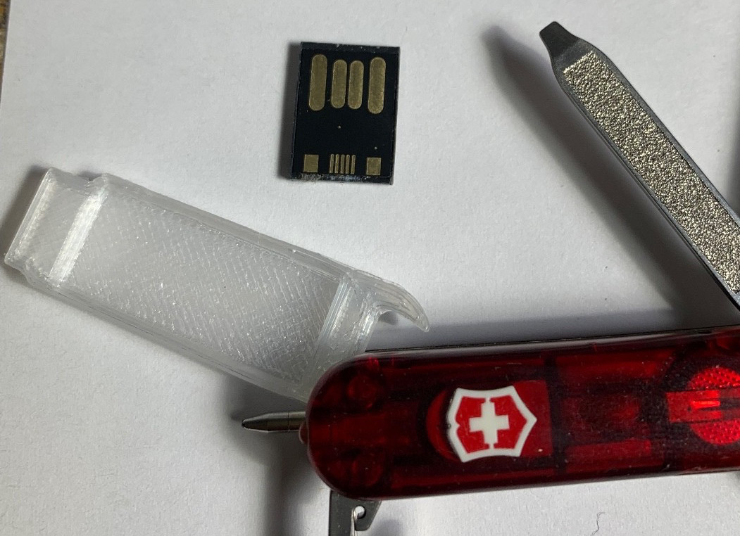 VICTORINOX SwissBit 64GB Micro Drive with Pen & Red Light THIN VERSION