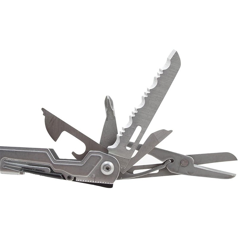 Compact Multi-Tool W/ 18 Functions Lightweight Pliers Knife Scissors EDC Tool US