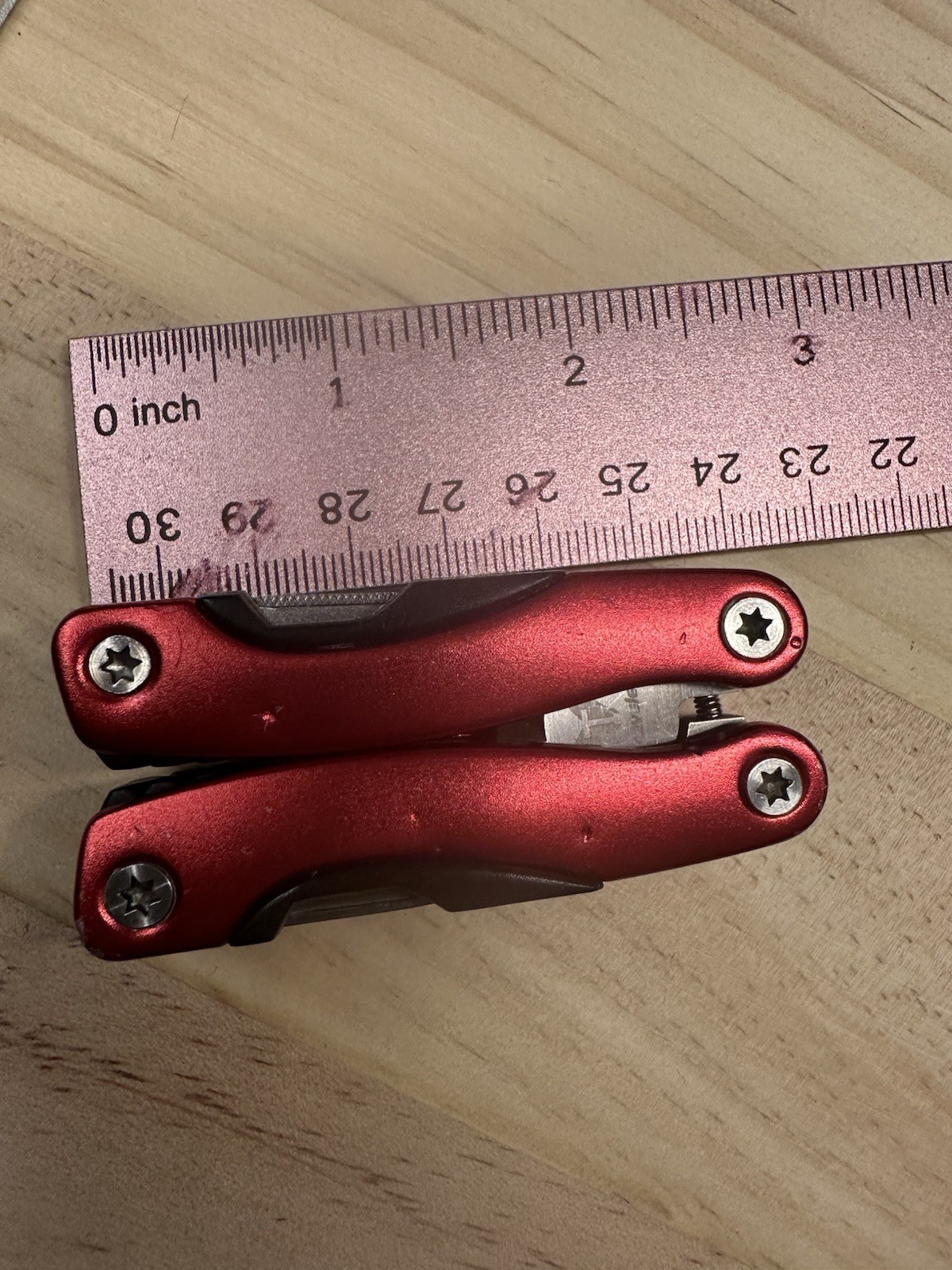 Traveler Stainless Steel 9 In 1 Multitool Plier Survival Camping 3” Closed Tool