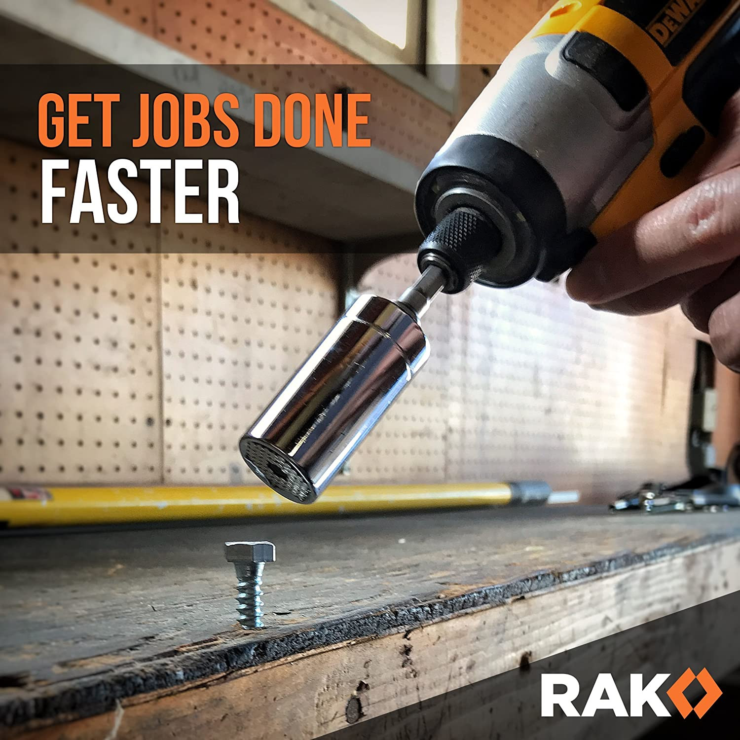 RAK Universal Socket Tool – Stocking Stuffer Gifts for Men – Adjustable Wrench a