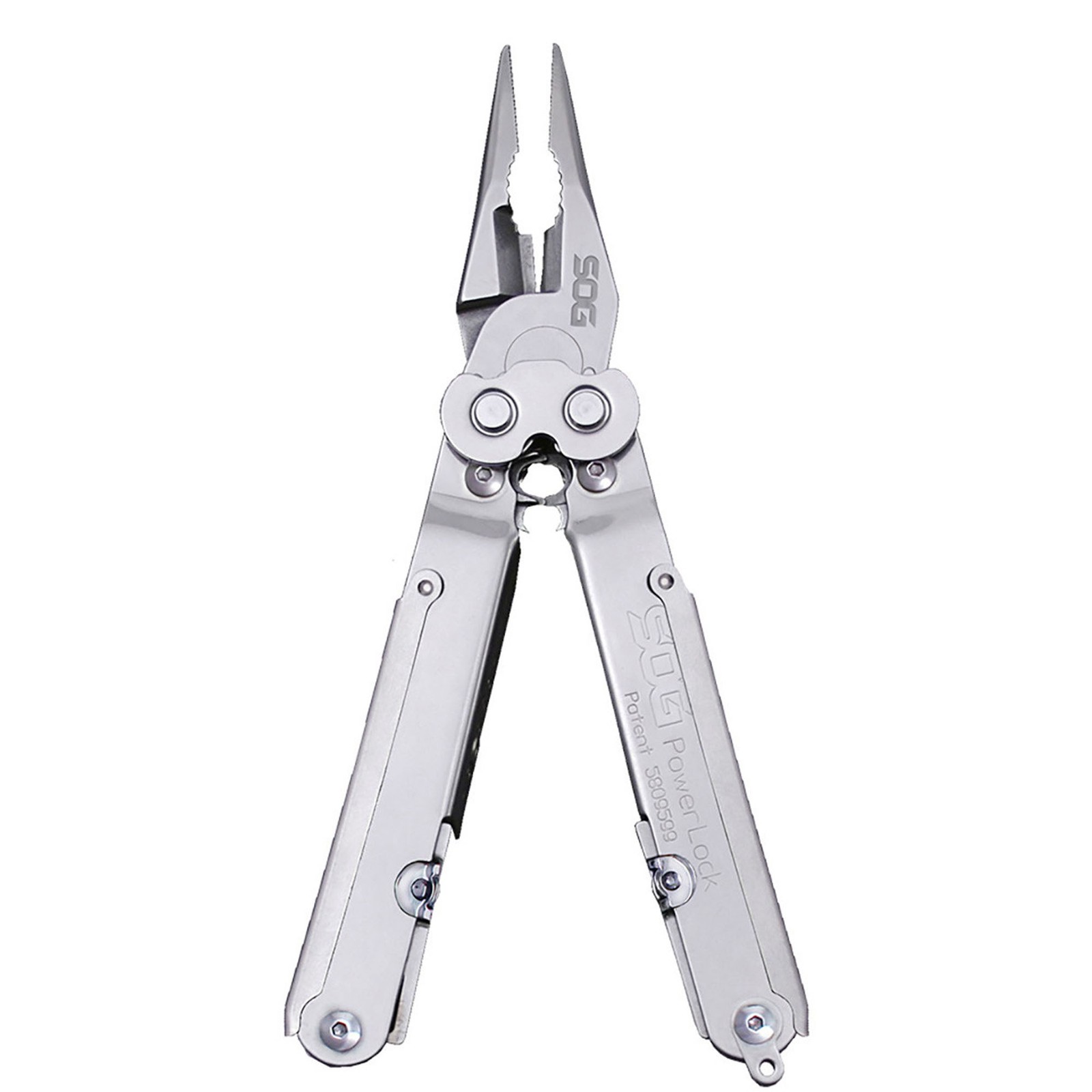 SOG Powerlock Satin Scissors with Nylon Sheath