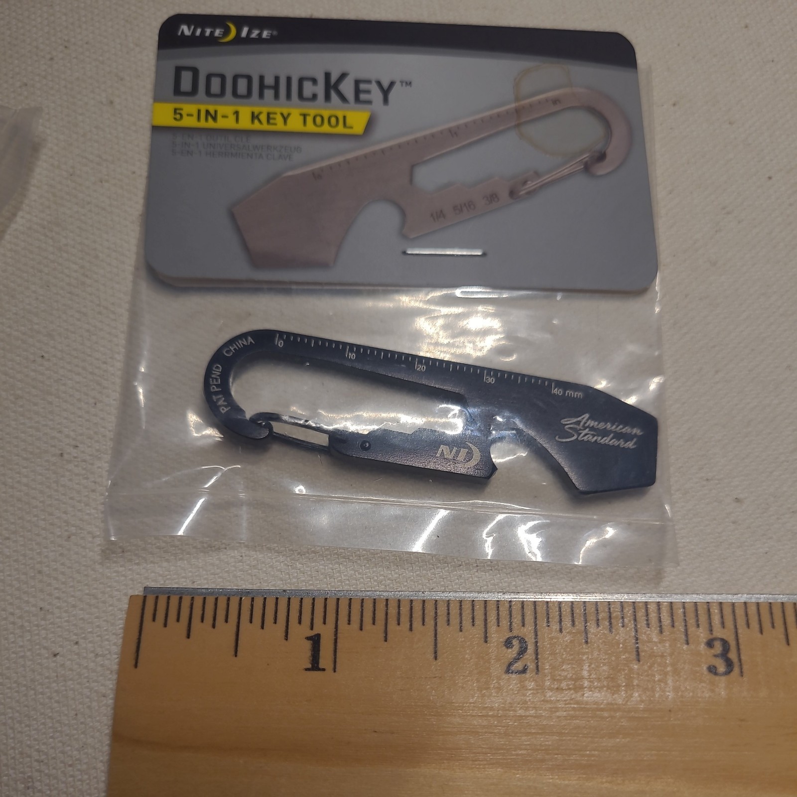 Nite Ize American Standard Promo DoohicKey 5 In 1 Key Tool Bottle Opener