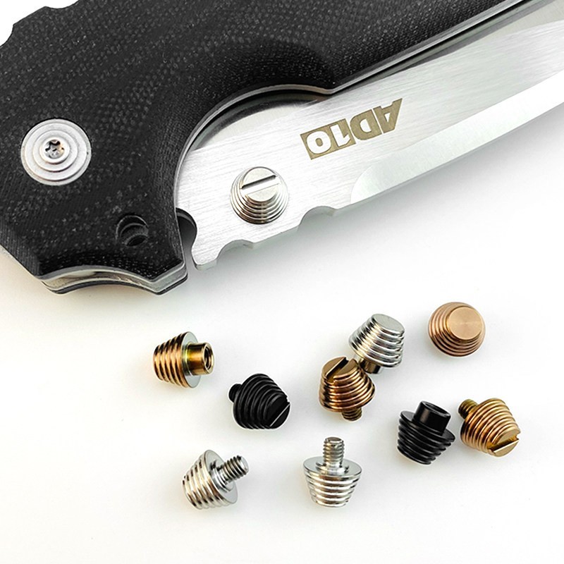 Titanium Thumb Disk Stud CNC Knife Opening Screw Folding Knife DIY Part