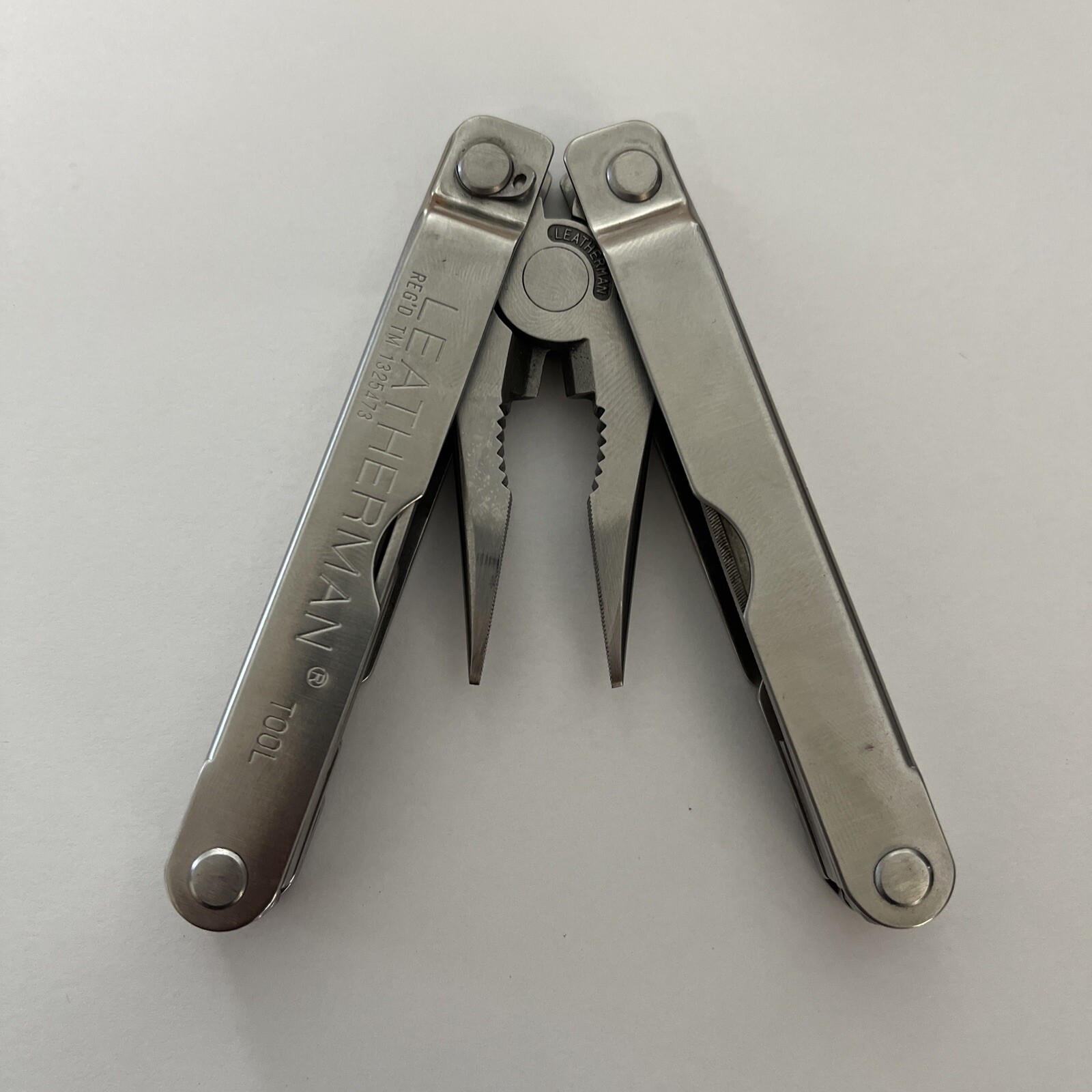 Leatherman PST Multi-Tool Big Letter Japan with Leather Case Excellent Condition