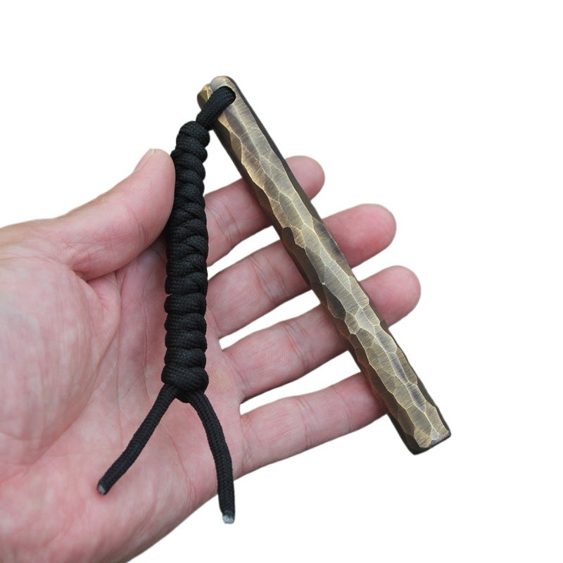 Customization – Hand Carving – EDC Tools – Solid Brass Tactical window breaker