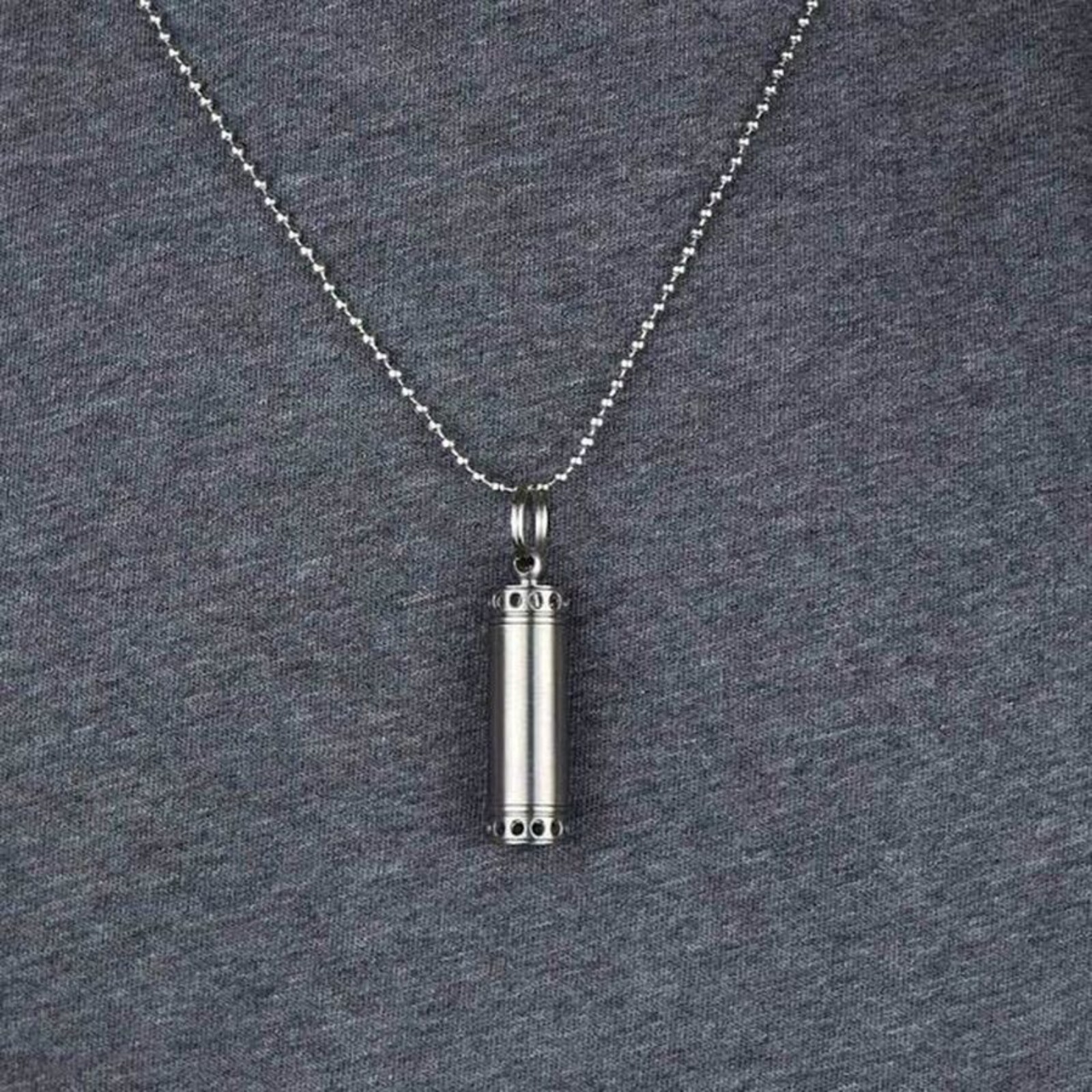 EDC Titanium Tool Waterproof Container Survival Case Box Outdoor For Pill Match
