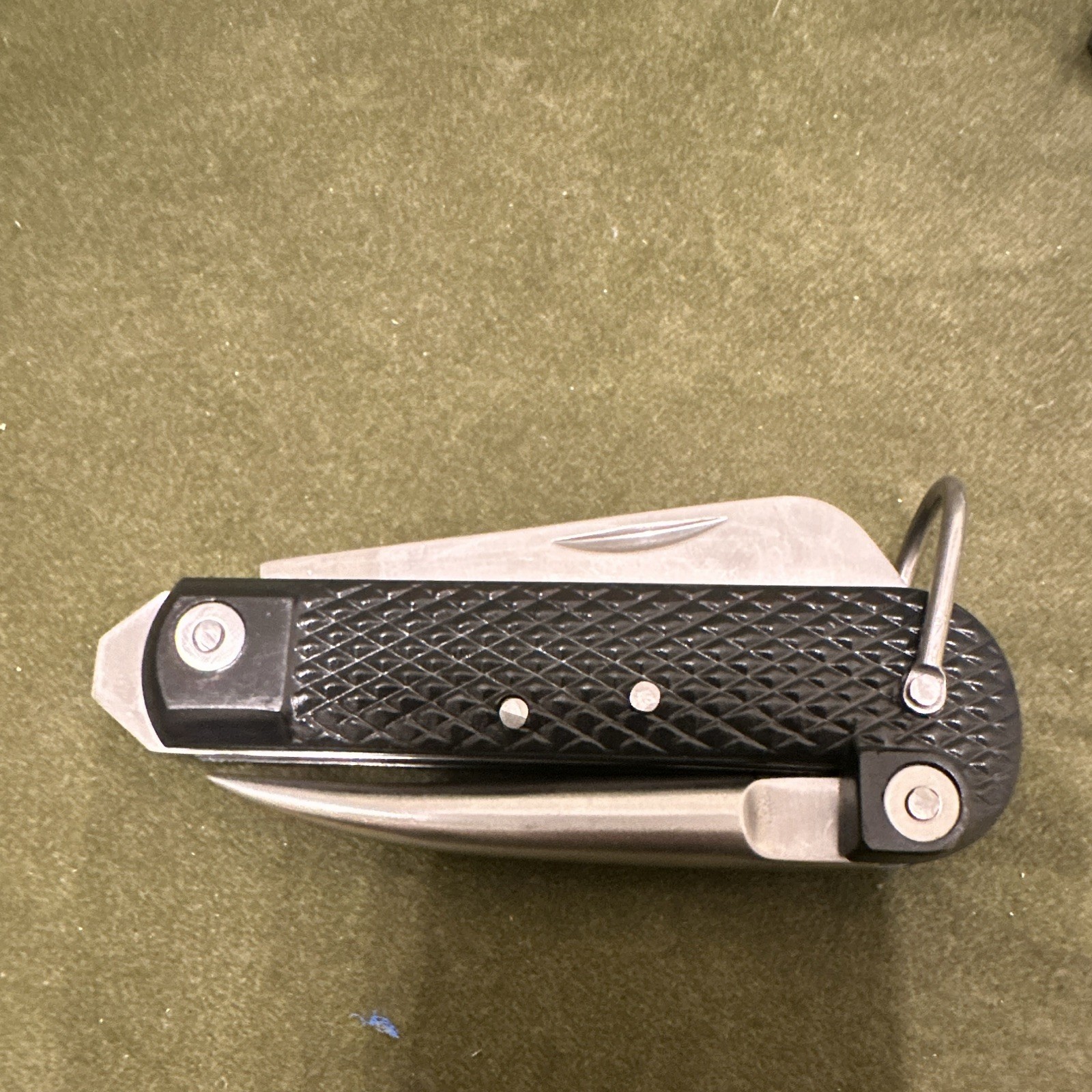 baladéo Demanilleur Nautical Multi-Tool Knife 4 Tools Black ABS Lanyard Ring