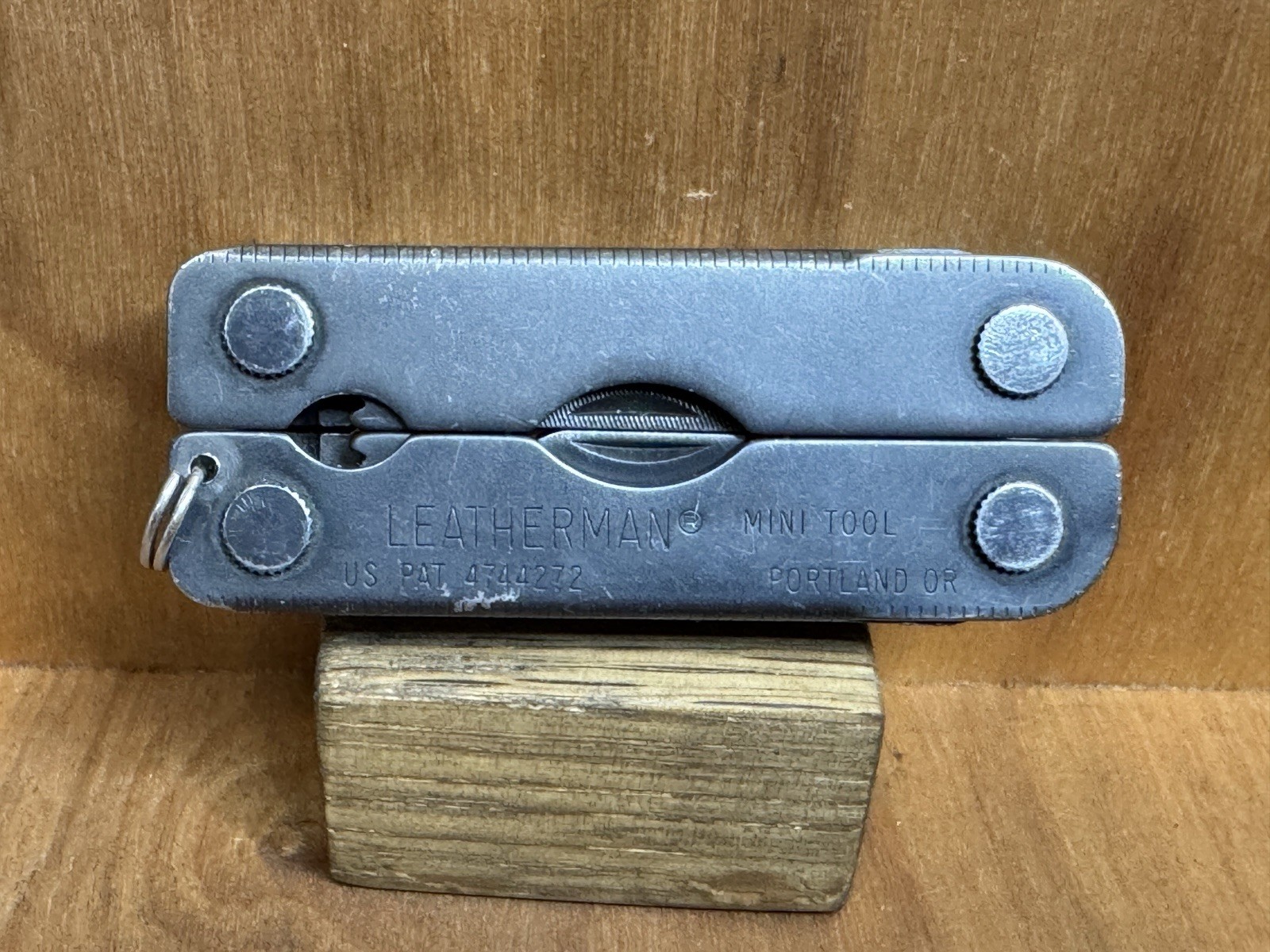 Super Rare LEATHERMAN Original MINI-TOOL Black Oxide 1995 SS USA EXCELLENT!