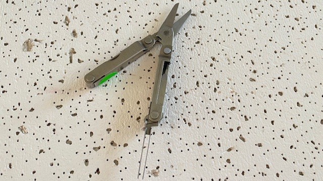 Leatherman Micra PATS PEND MultiTool StainlessSteel Scissors,Knife,Opener Bottle
