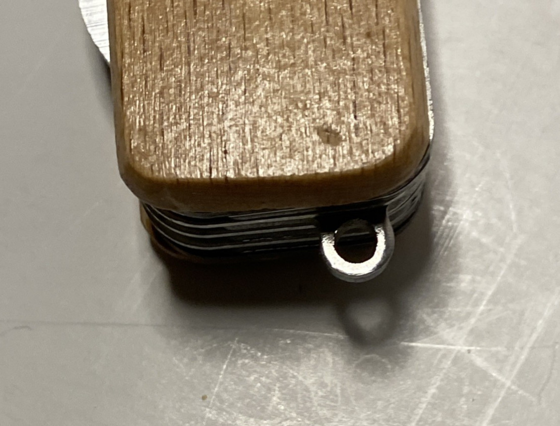 Huckleberry Multi-tool Pocket Knife with Scissors, Saw, and Wood Handle