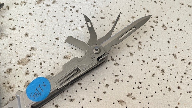 SOG PowerAccess PA1001-CP Stonewashed Stainless Steel Multi Tool Pliers,Knife- –
