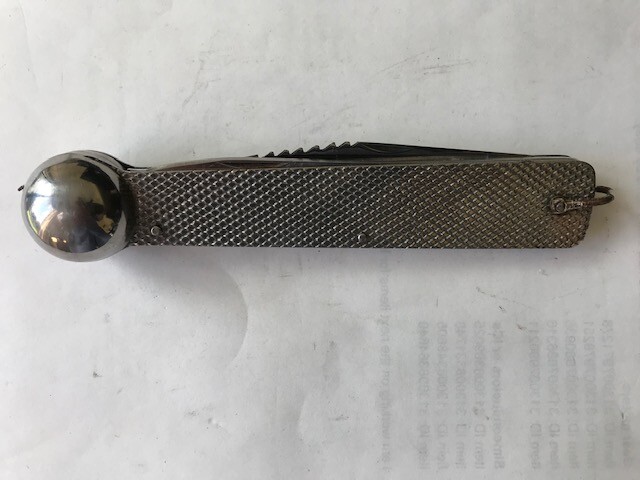 Personal pocket knife, Stainless steel Knife and blades, 6 inches long
