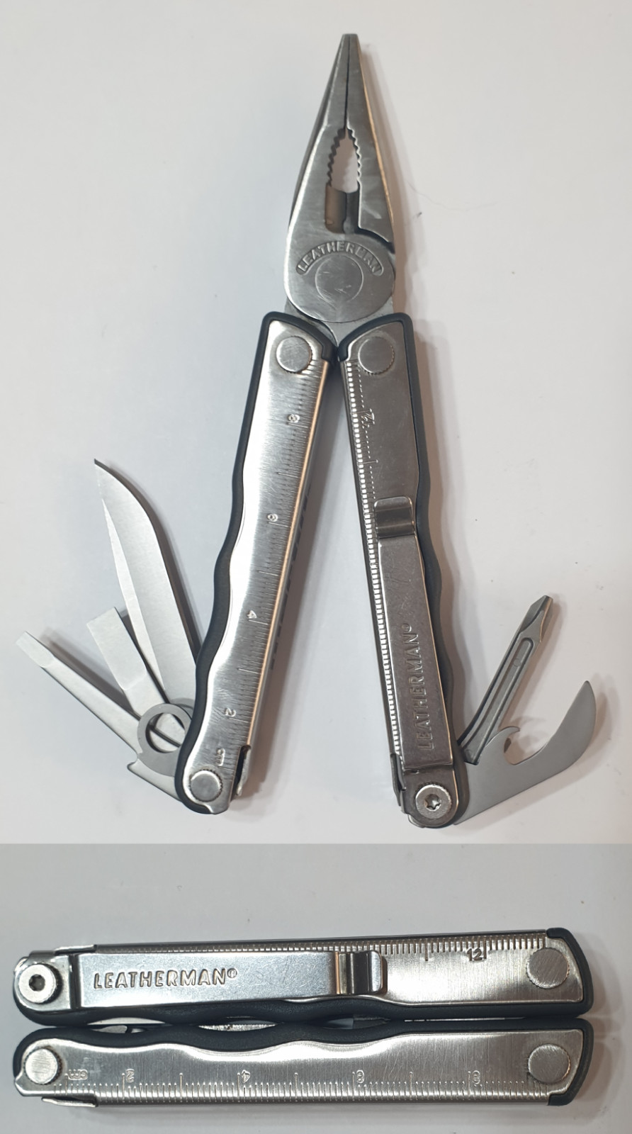 🔥 Leatherman Kick With Clip Multitool Retired Rare Collectable
