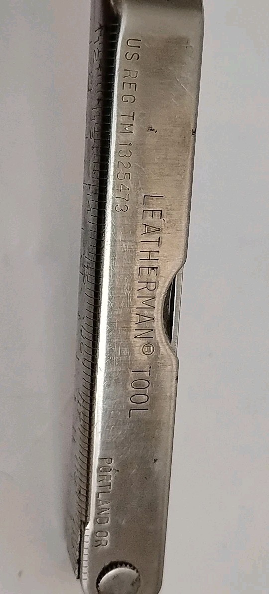 Vintage Leatherman Multi Tool US Reg TM 1325473 + Case USA Portland OR