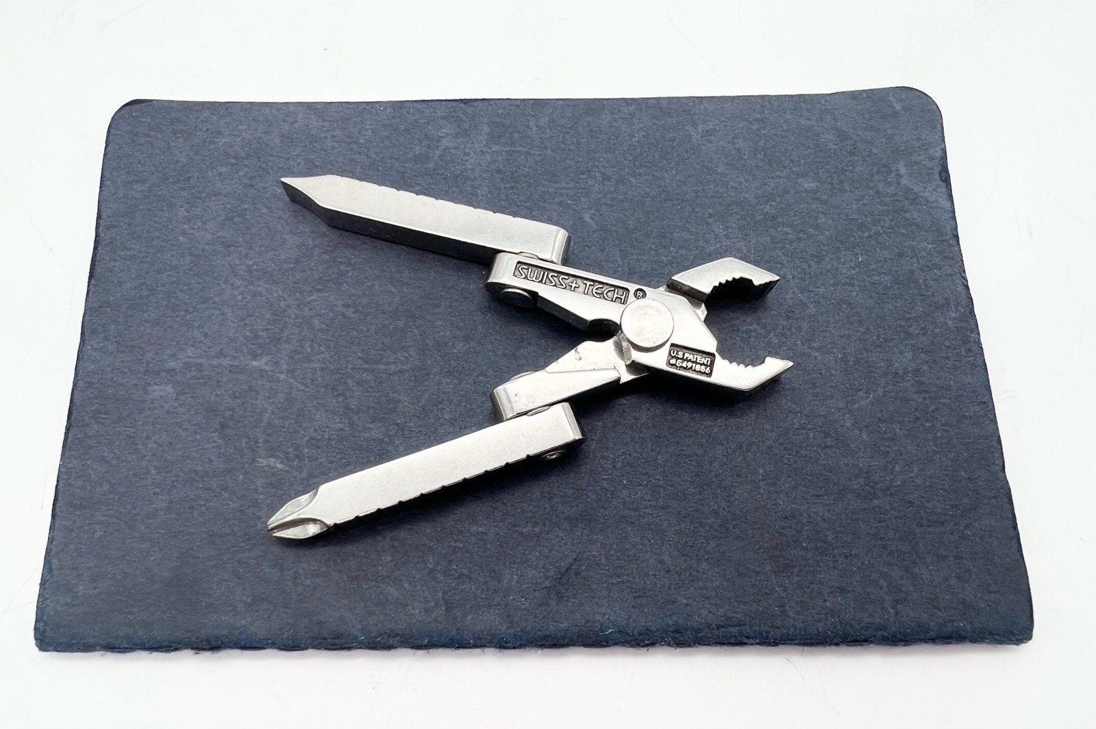 Vintage Swiss Tech Micro Plus Multi Tool Pliers Screwdrivers USA