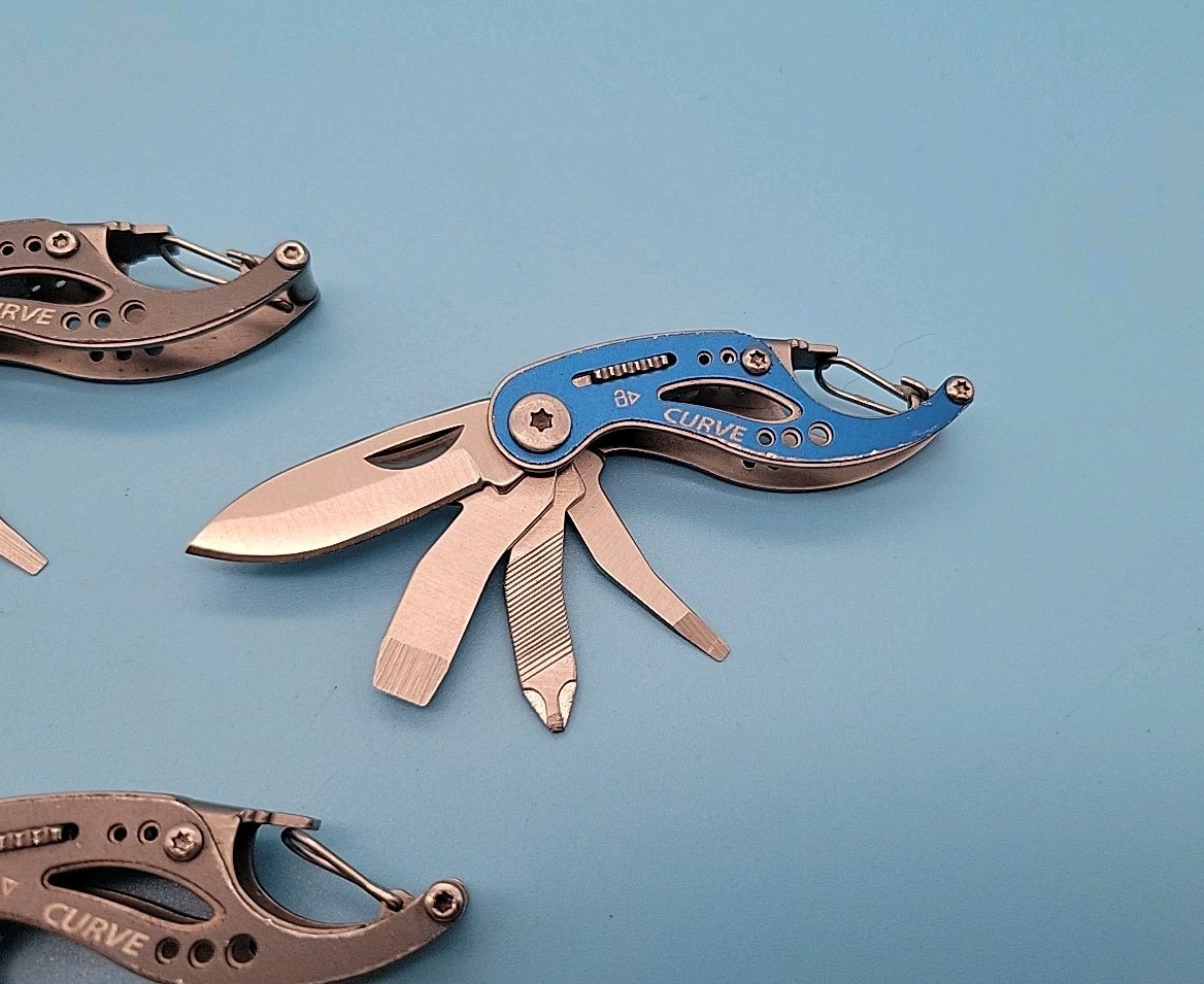 Gerber Curve Mini Multi-Tool – LOT OF 3 – Blade, File, Screwdrivers