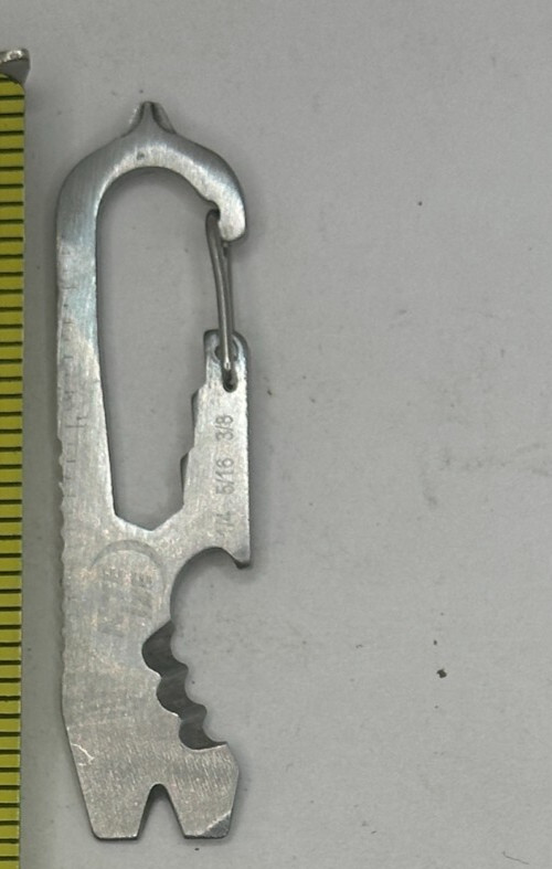 Nite Ize DoohicKey Keychain Mini Purpose Multi Tool Stainless Steel