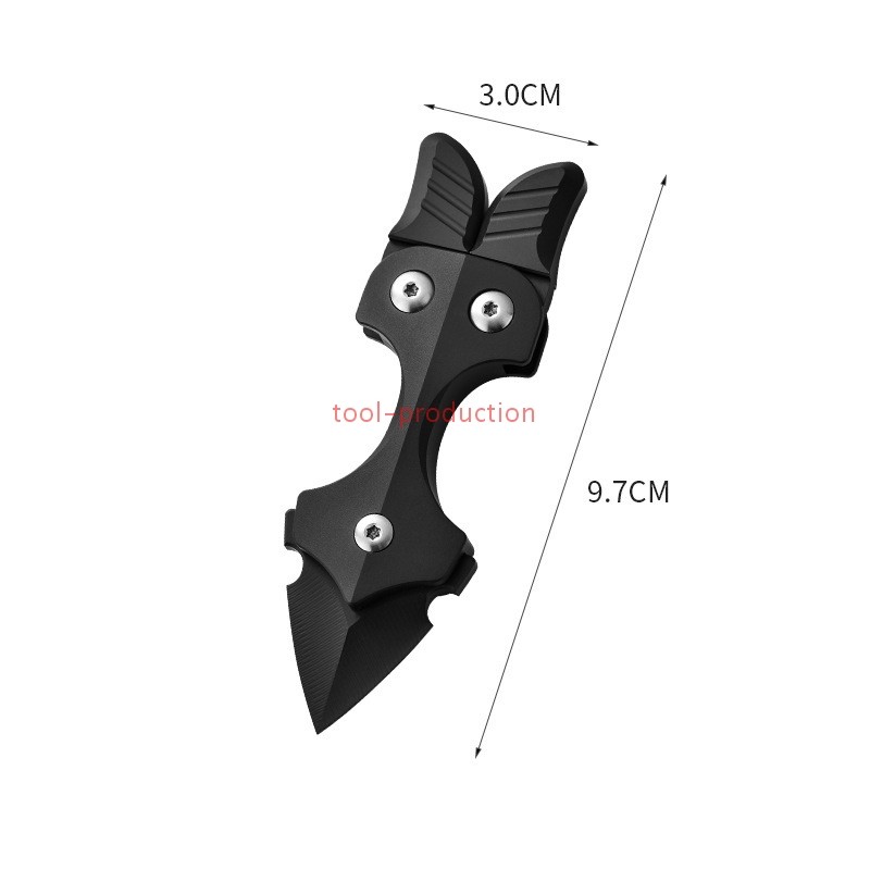 Titanium Alloy EDC Multi-Tool Pry Bar with Sheath Outdoor Camping Gear
