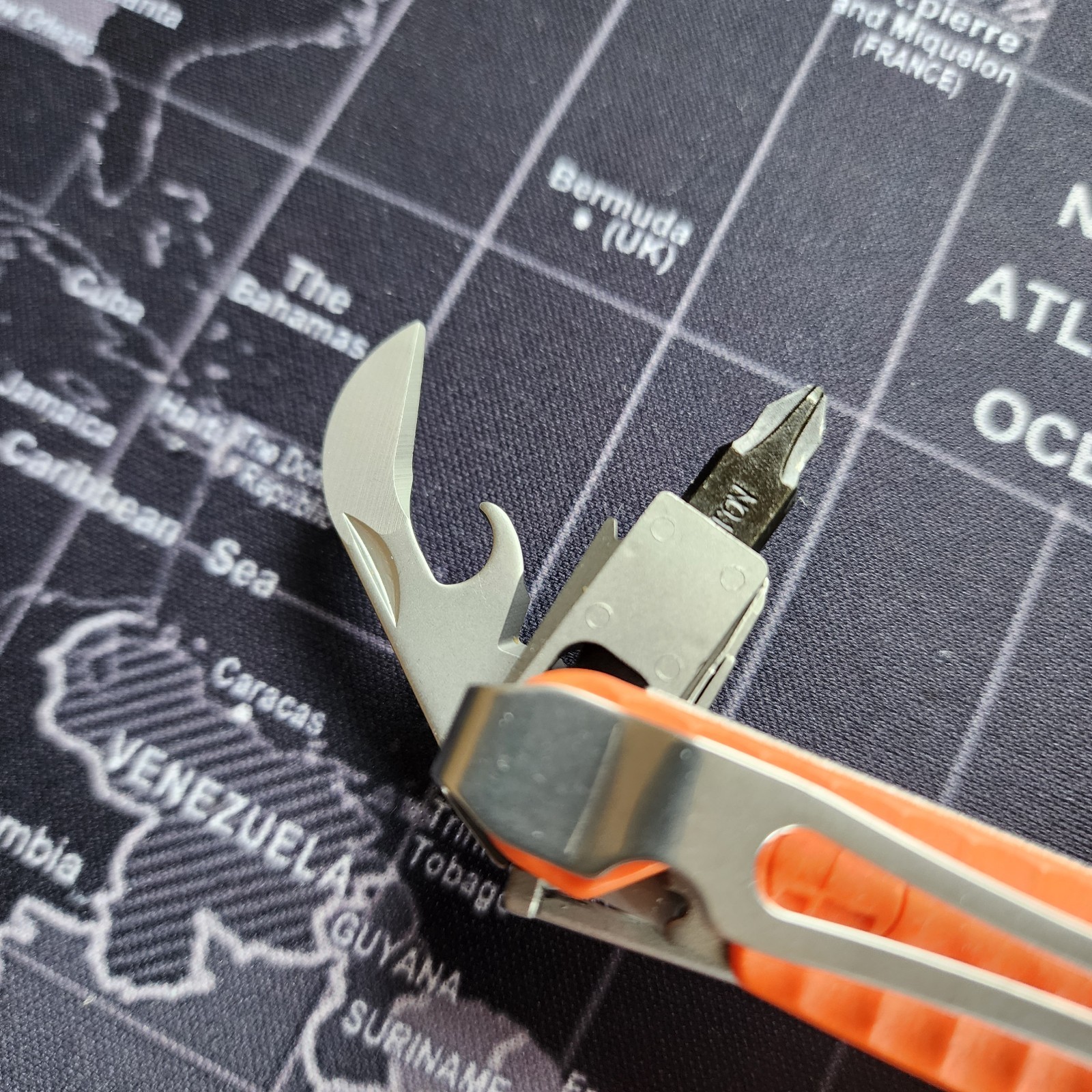 Leatherman Charge+ G10 Orange Multitool With Bits and Sheath Discontinued model