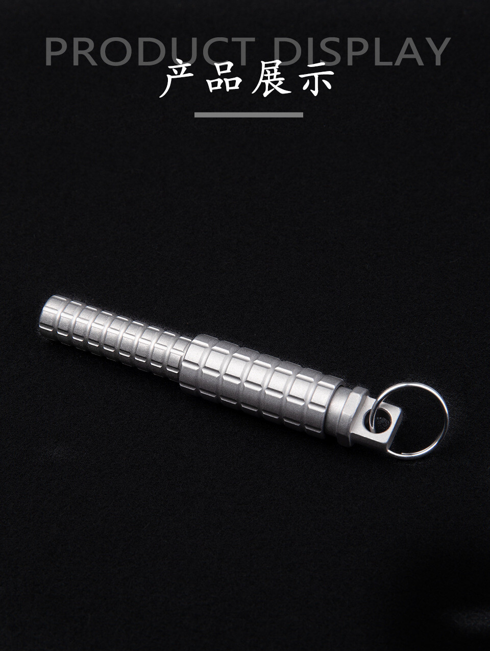 Titanium Alloy Mini Pocket Pen Outdoor EDC Tool Portable Keychain Ballpoint Pen