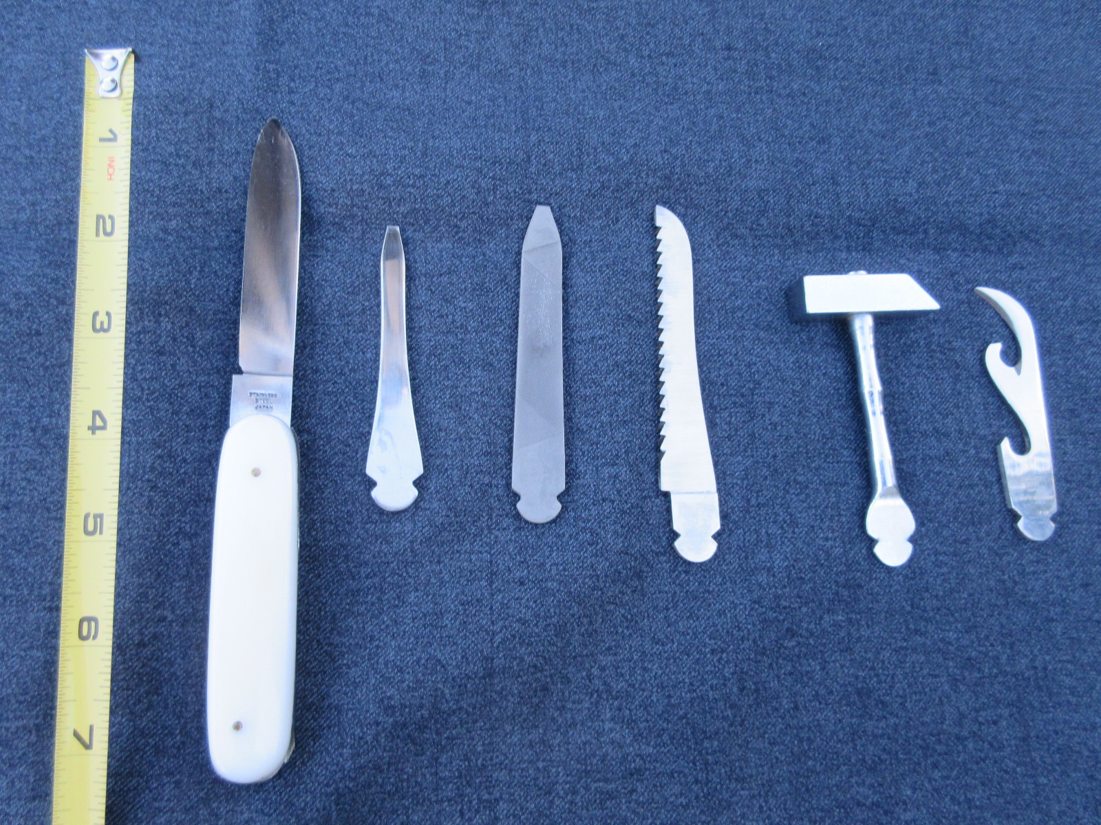 Multi tool handle with 7 tools-Made in Japan