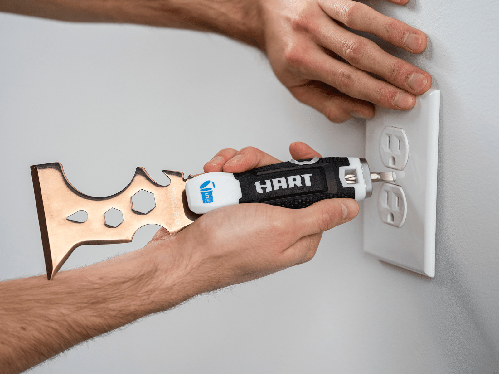 19-in-1 Golden SS Multi-Tool: Compact & Versatile