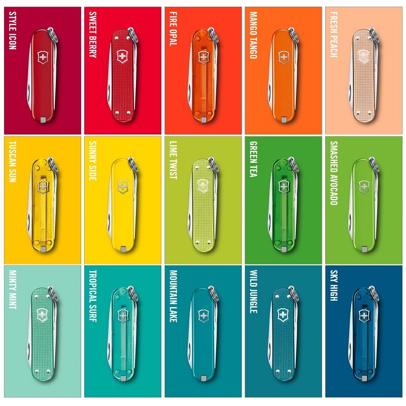 Victorinox Classic SD Multi-Tool Knife 10 Colors Keychain Gift Travel EDC