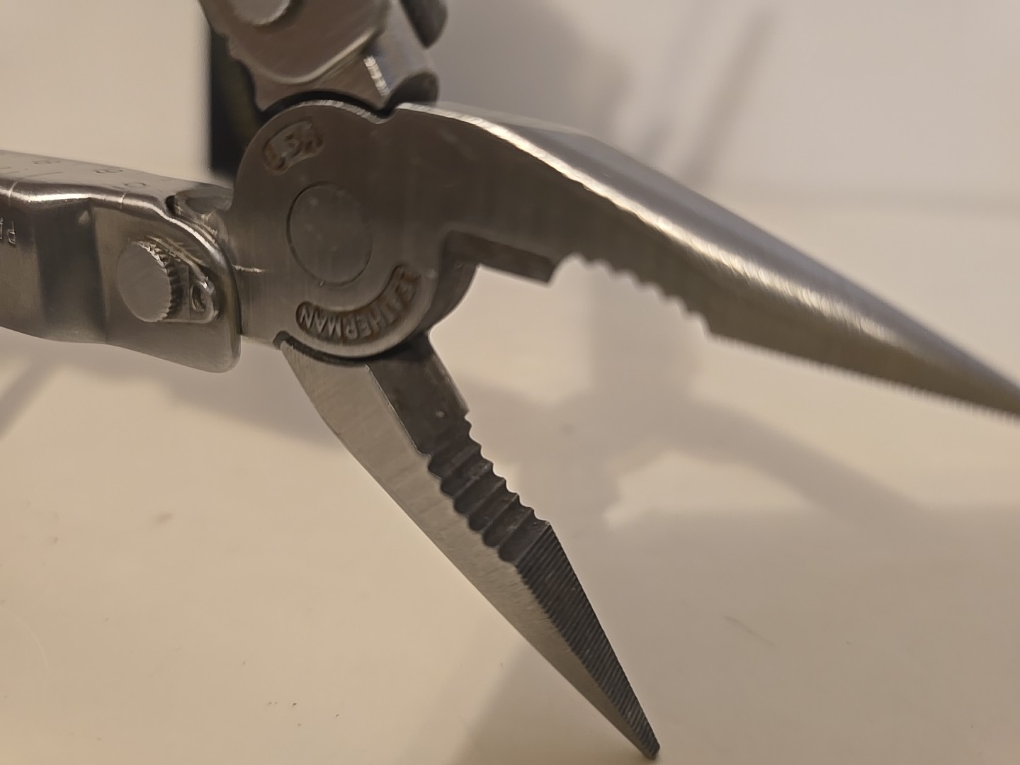 Vtg Leatherman Tool Patent Pending USA Stainless Steel Multi-Tool & Sheath
