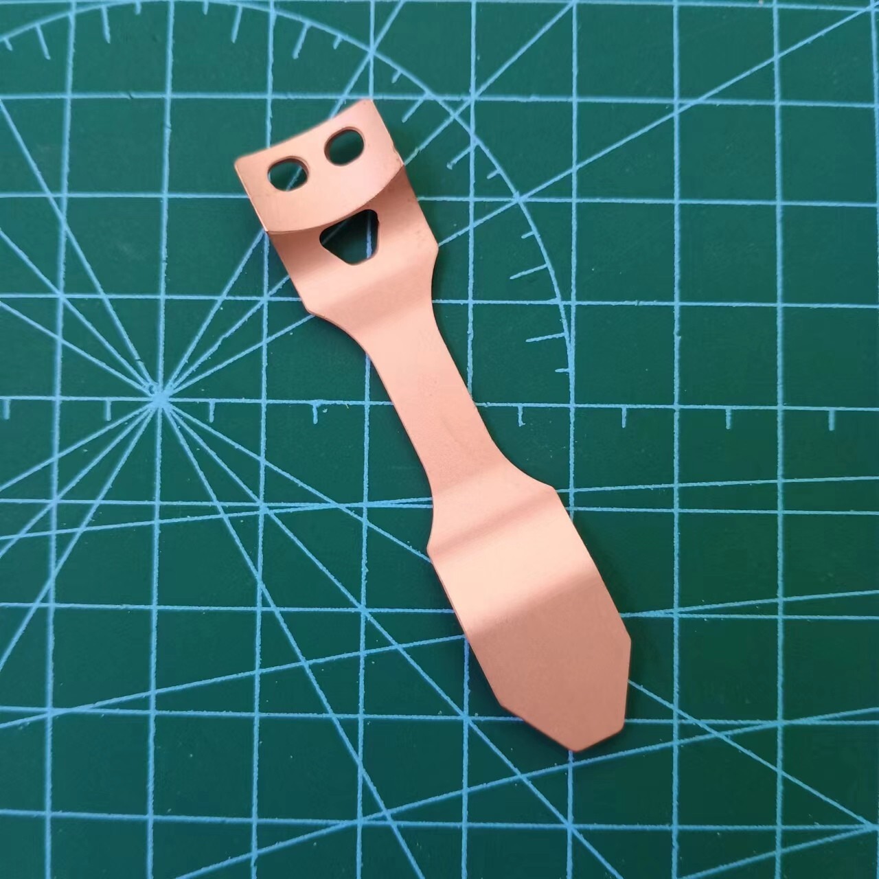 1 Piece Red Copper Pocket Clip for Flashlight Tool Accessories