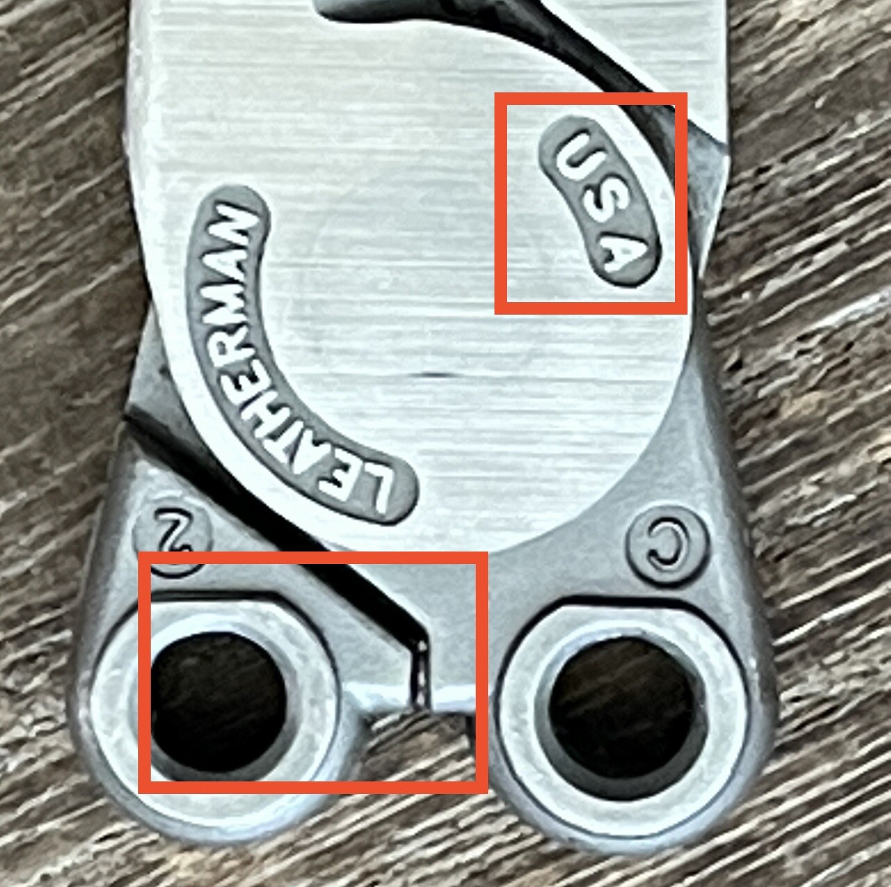 Leatherman Parts Replacement: Original Wave Pliers, USA stamped old version only