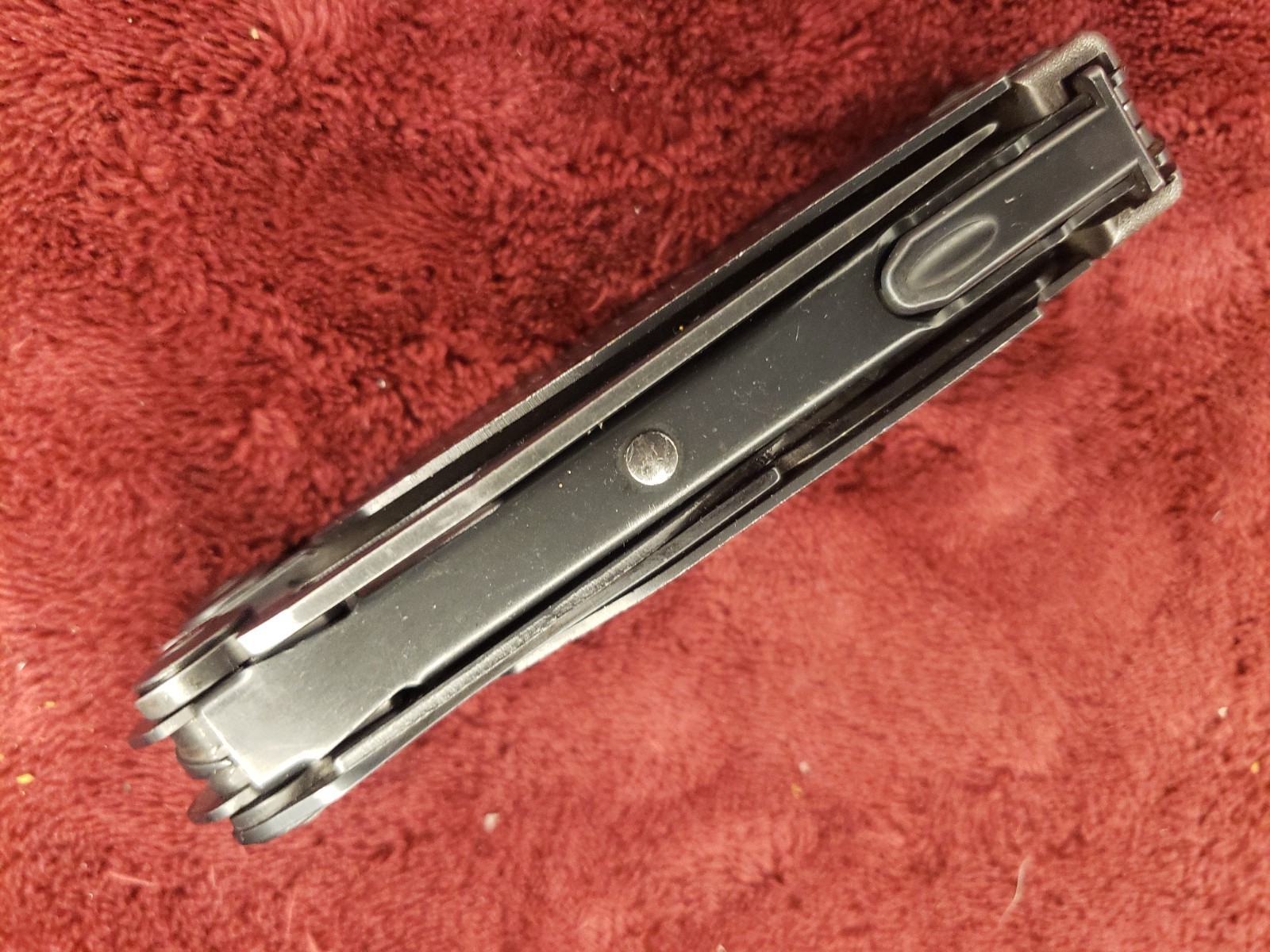 Leatherman Surge Black Multi Tool with Saw not File SANDI Engraved