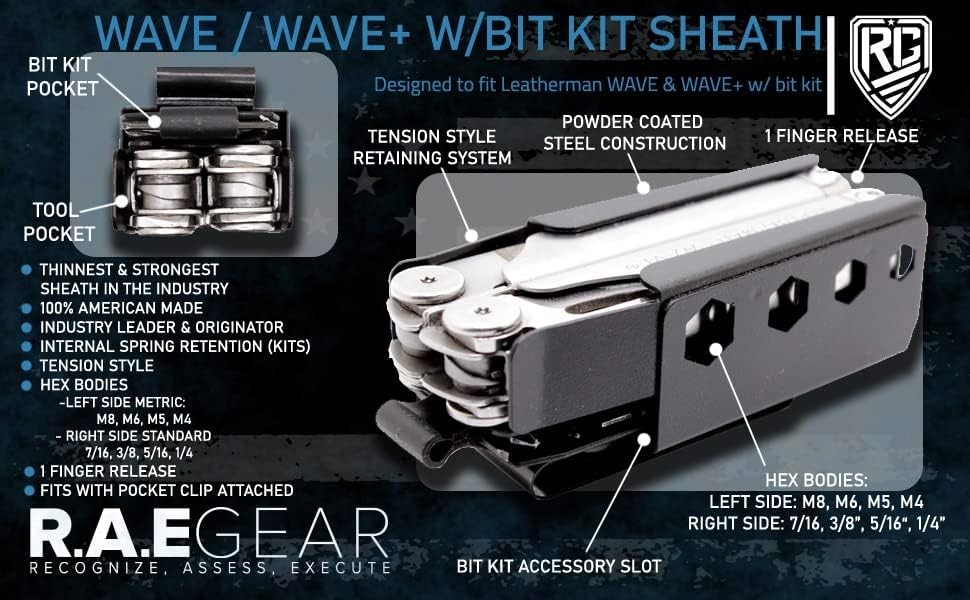 Lightweight Multi-Tool Sheath with Universal Fit | Ideal for Outdoor Adventures
