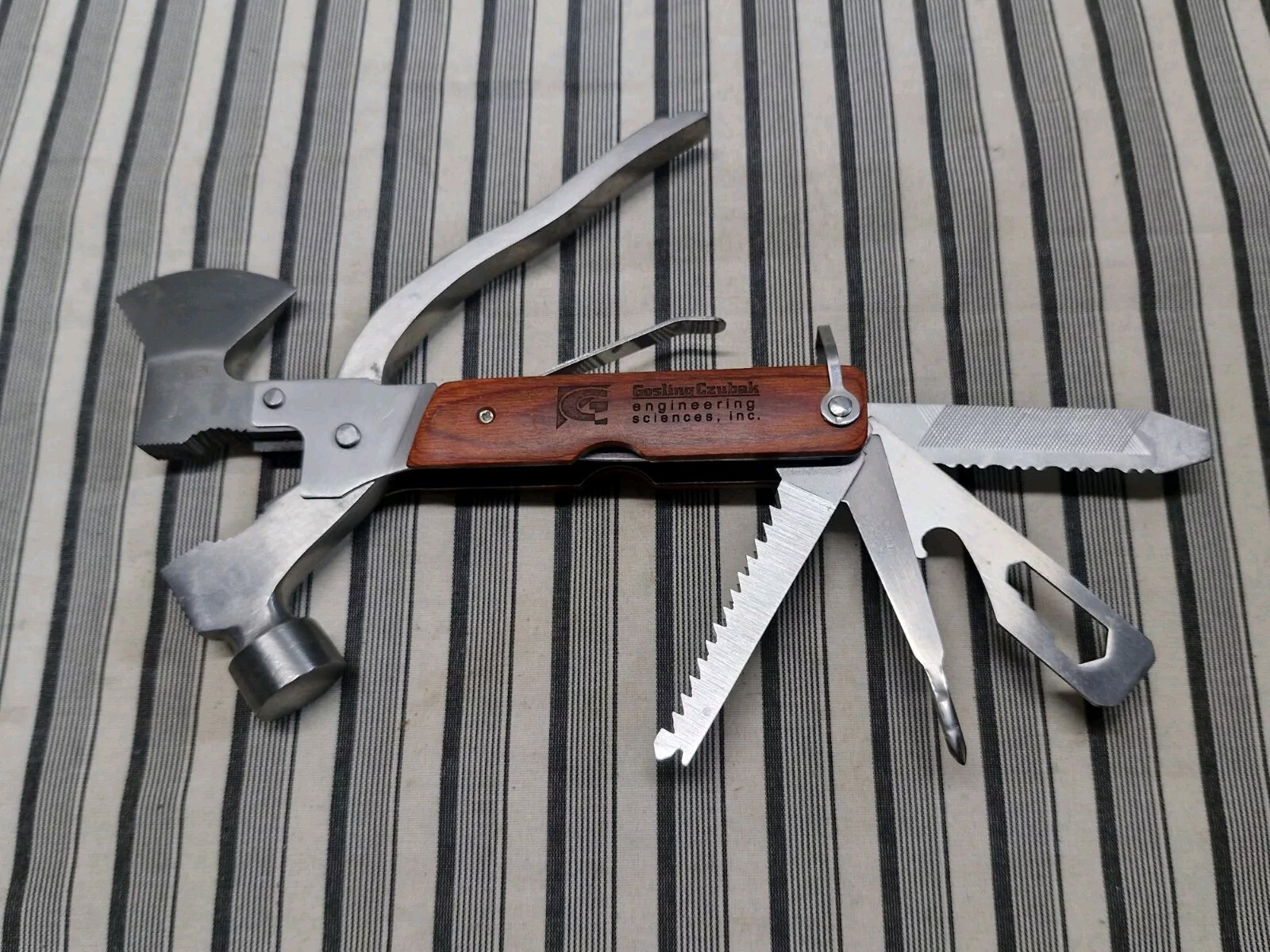 Set Of 2, Multi Tools Purpose Camping Emergency Survival Gear Kit Set