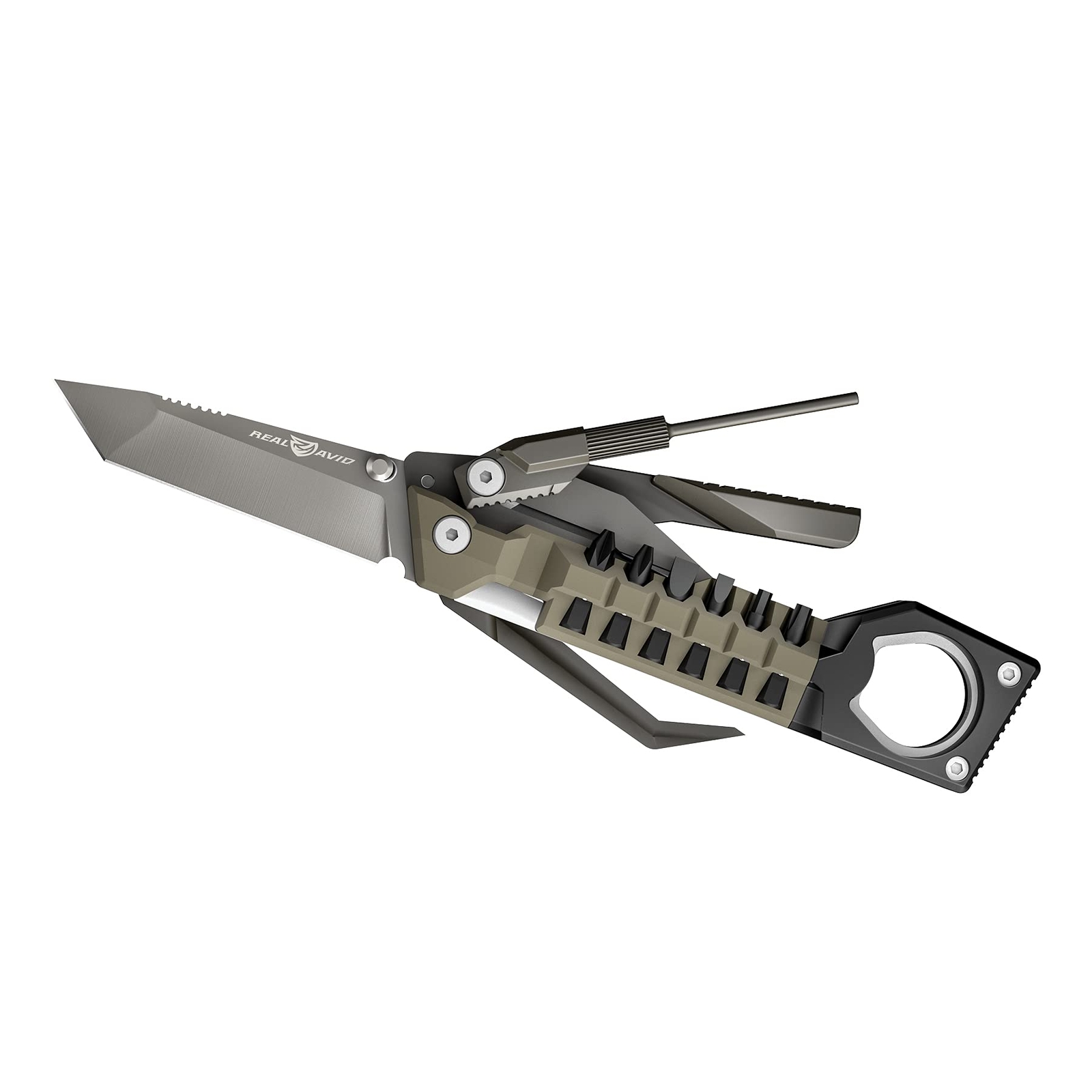 19 in 1 Pistol Tool Multitool Kit for Tactical Mag Accessories and Repairs