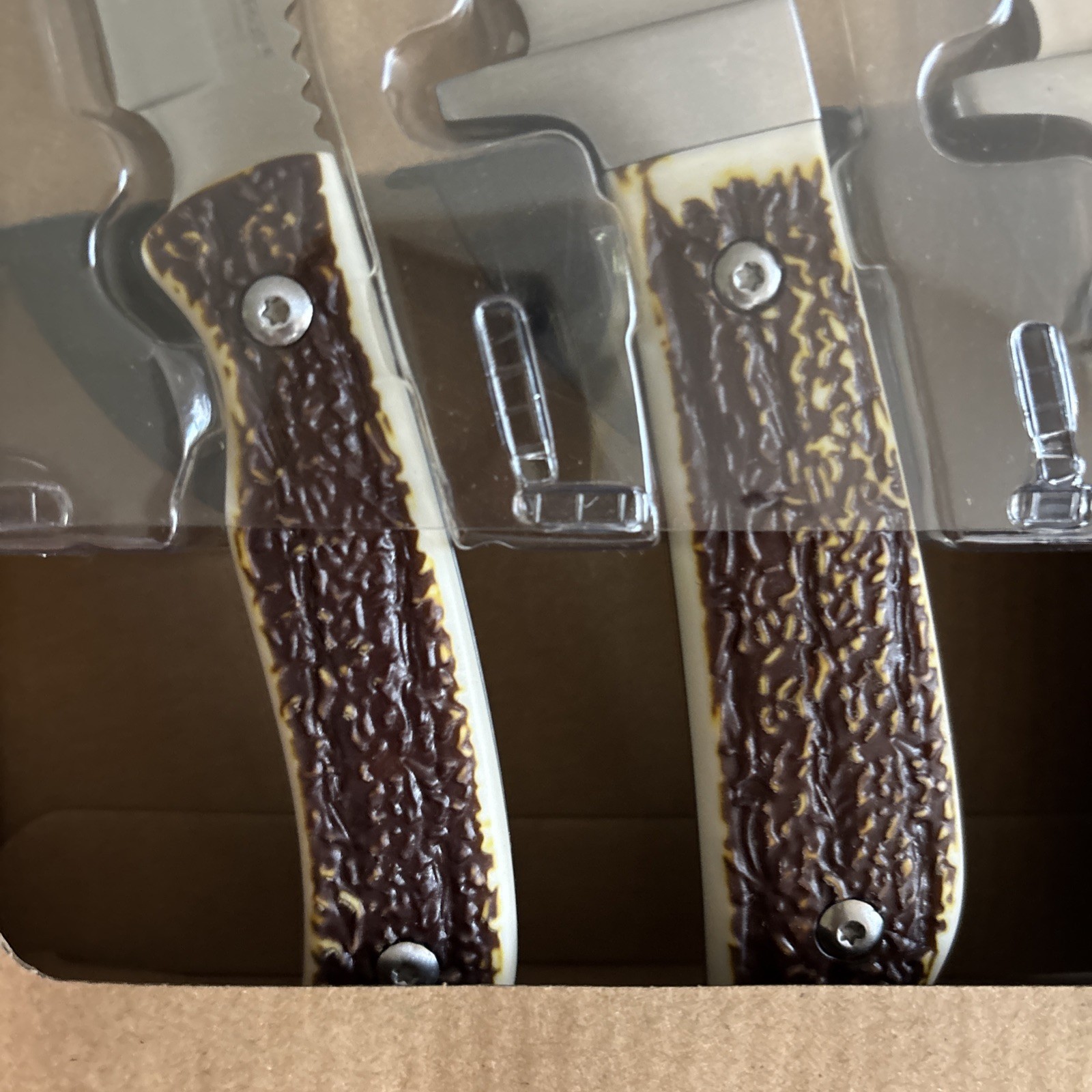Ozark Trail 6 Piece Knife Combo Set With Sheaths Stainless Steel Outdoor Trail