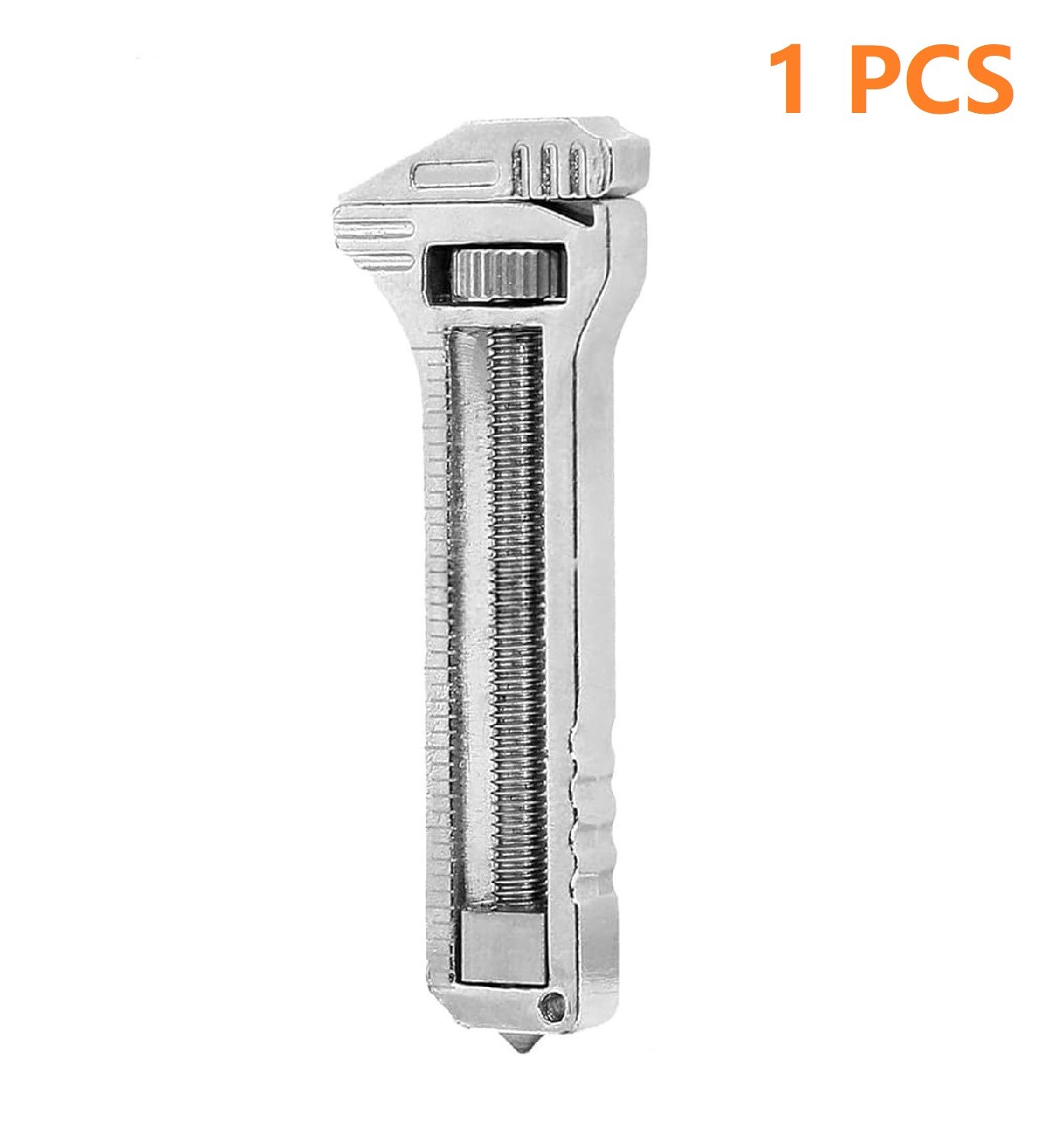 1/3x Compact Titanium Hiking Multitool Mini Multitool Wrench Opener Keychain USA