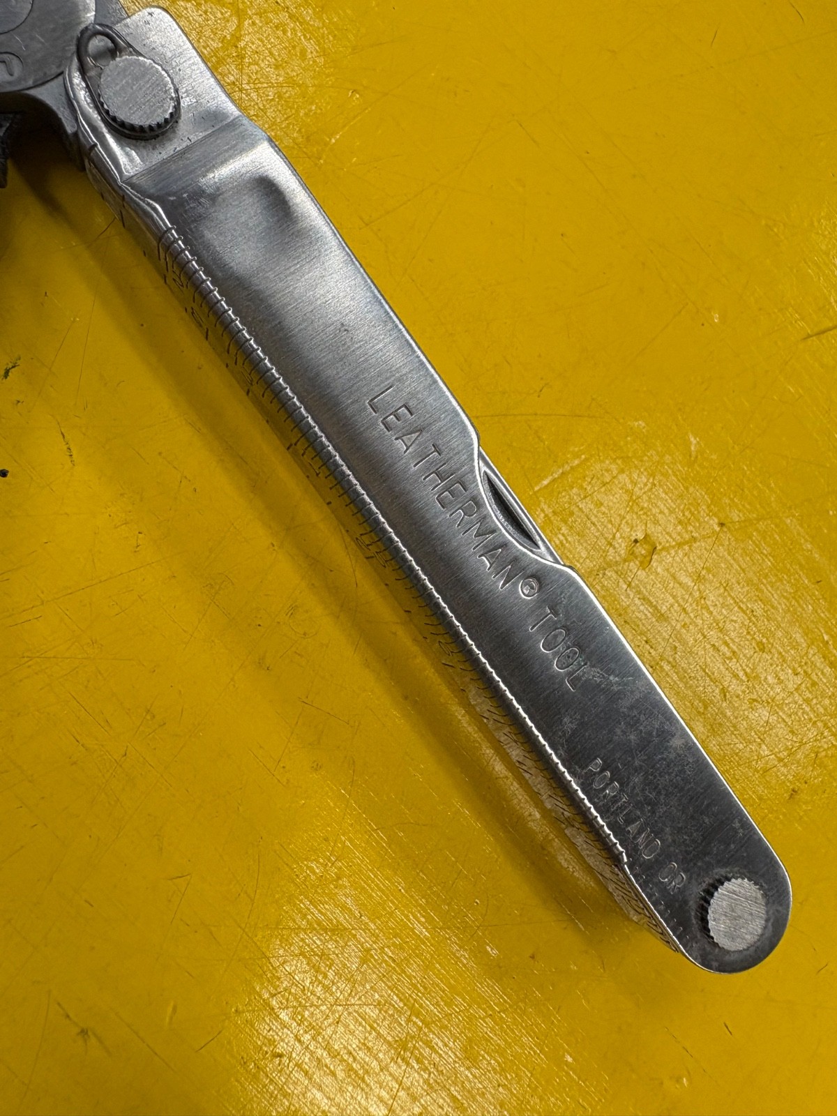 Vintage Original Leatherman Multi-Tool Portland OR with Leather Sheath