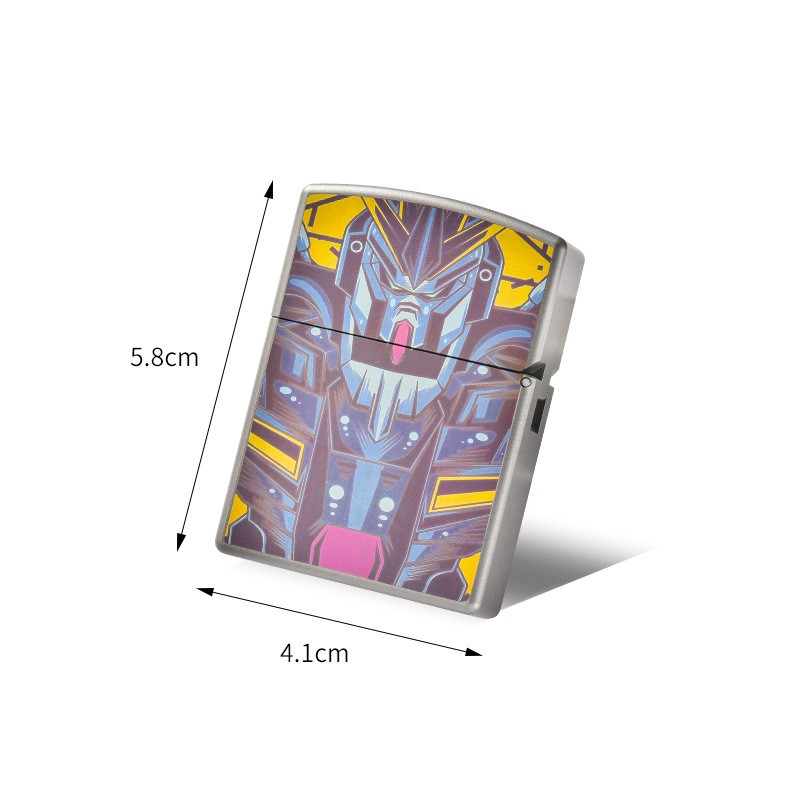 EDC Titanium Alloy Square Box Large Hinge Thick Shell Windproof Portable Tools