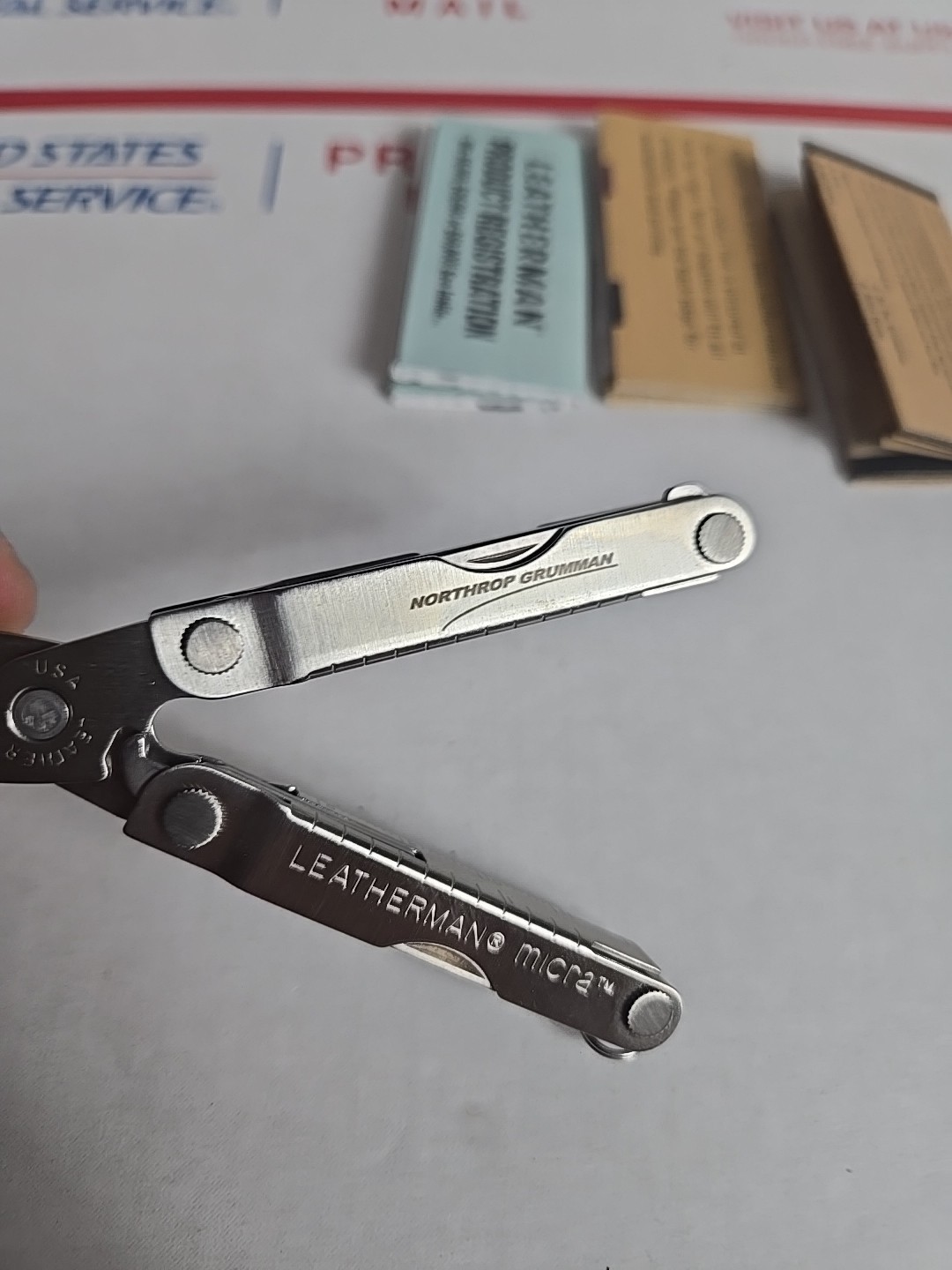 The Original Leatherman Micra Advertising Northrop Grumman Original Box, New
