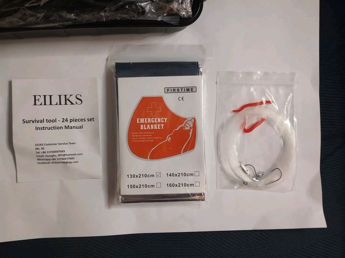 EILIKS SURVIVAL TOOL 24 PIECE SET
