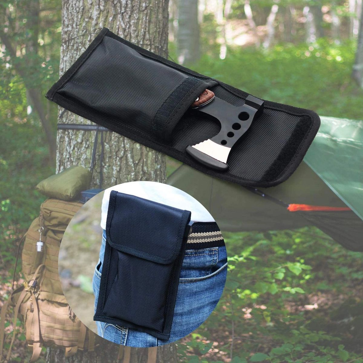 Bravedge BRD-001 Multitool Axe Tool, A Go-Bag MUST, Knife-Opener-Screwdriver Kit