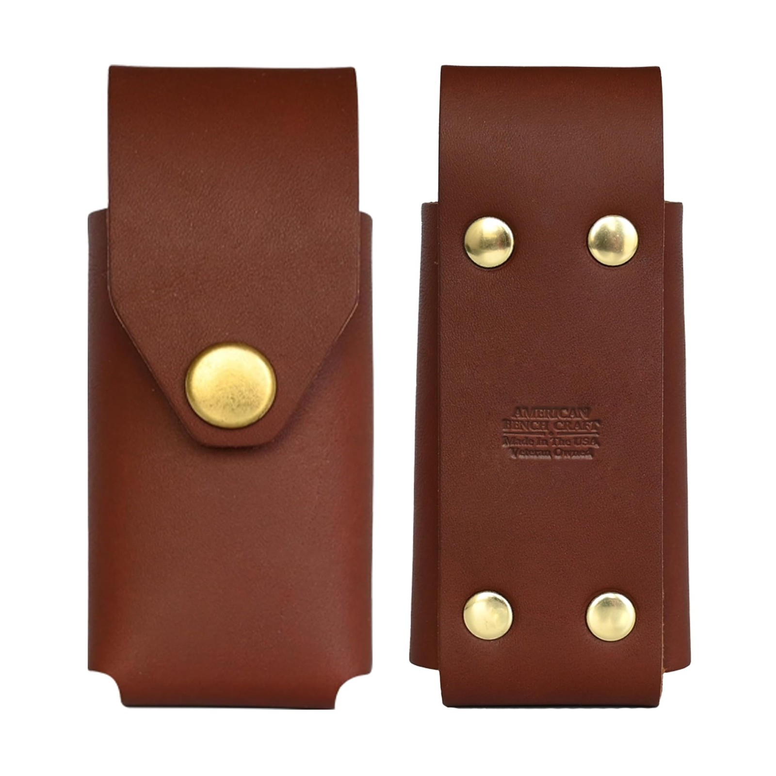 Leather Multitool Sheath Knife Case Fits Gerber Diesel MP600 Riveted Brown