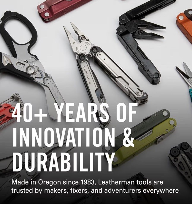 LEATHERMAN Signal 19 in 1 Multi-tool for Outdoors Camping Hiking Fishing DMG Box