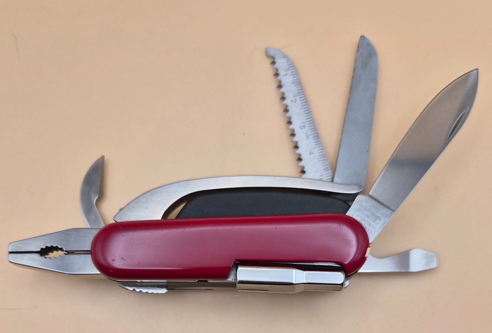 Wenger POCKET GRIP MINI GRIP Swiss Army Knife BLUNT-NOSE – Good Condition